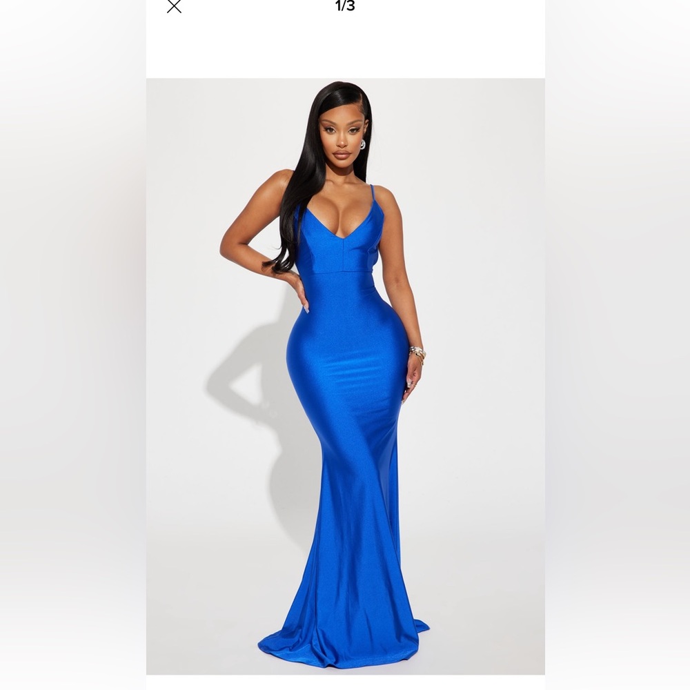 Walk Behind Me Maxi Dress - Royal